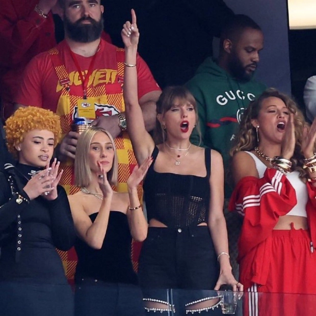 Taylor Swift Jumps for Joy as Boyfriend Wins Super Bowl