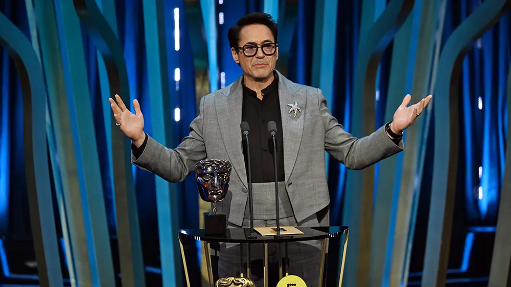 Robert Downey Jr. Reflects on Career and Thanks Christopher Nolan After BAFTA Win