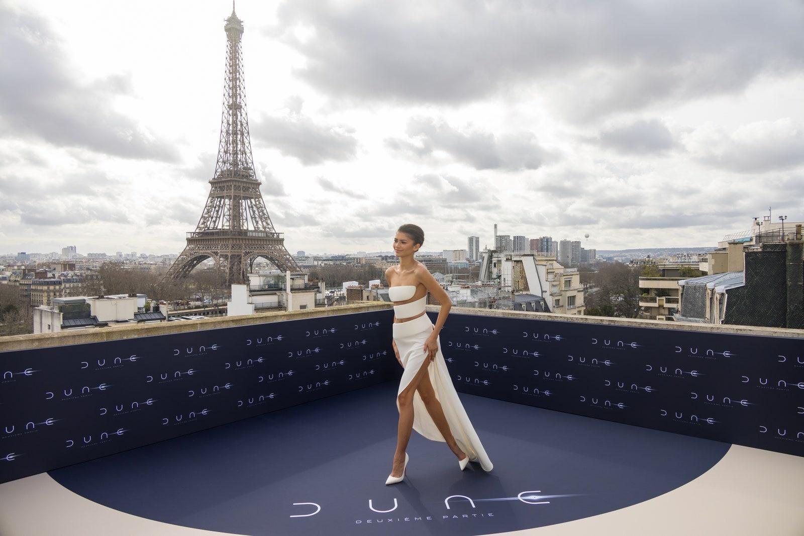 Zendaya – The "Red Carpet Queen" shines elegantly at the "Dune 2" premiere