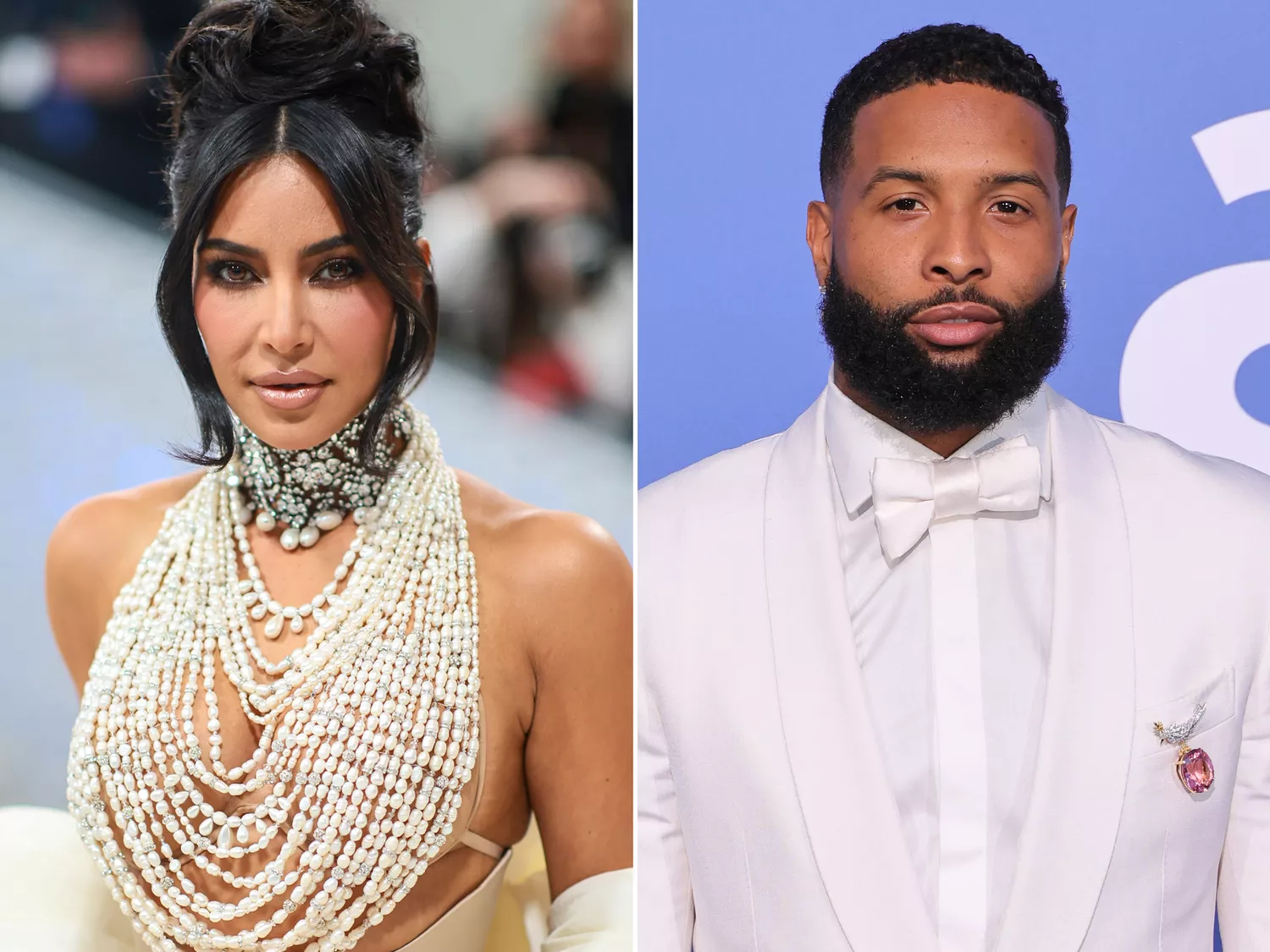 Kim Kardashian and Odell Beckham Jr. Mingled with A-Listers at Oscars Party: Dubbed 'Billionaires' Row'