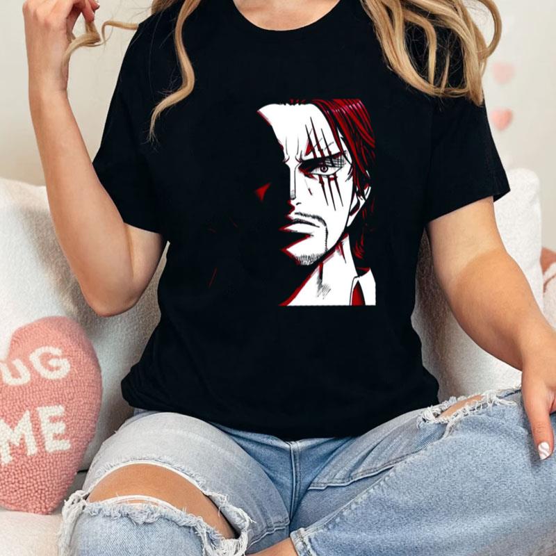 Anime One Piece Shanks Design Unisex Shirts