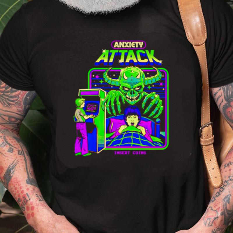 Anxiety Attack Insert Coins Unisex Shirts