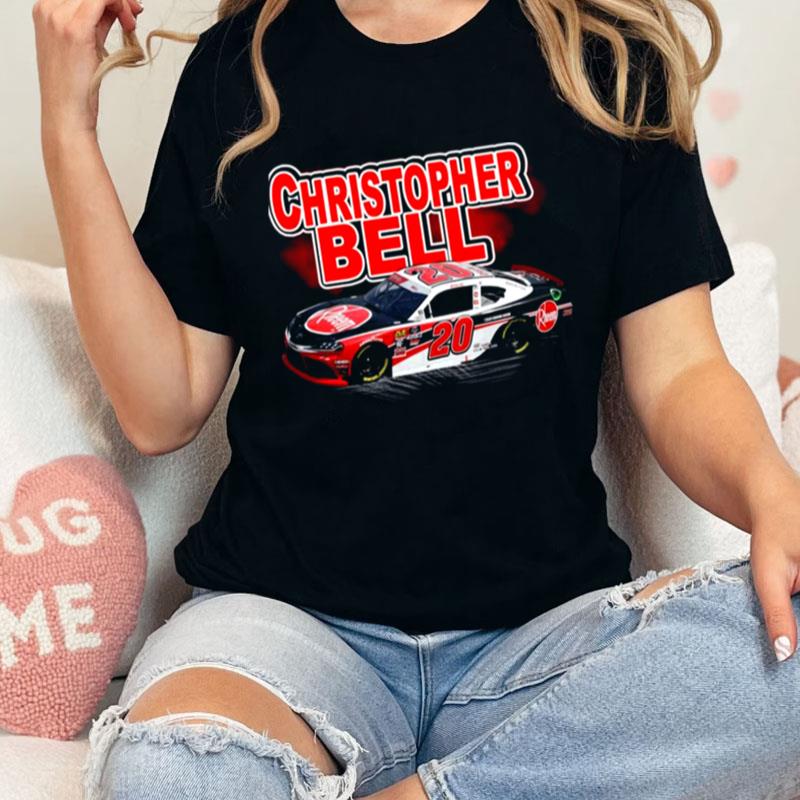 Black Xfinity Driver Car Active Retro Nascar Car Racing Christopher Bell Unisex Shirts