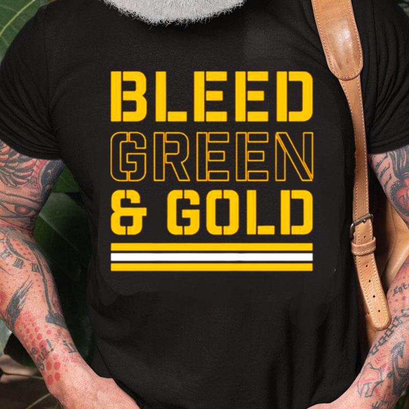 Bleed Green And Gold Green Bay Packers Unisex Shirts