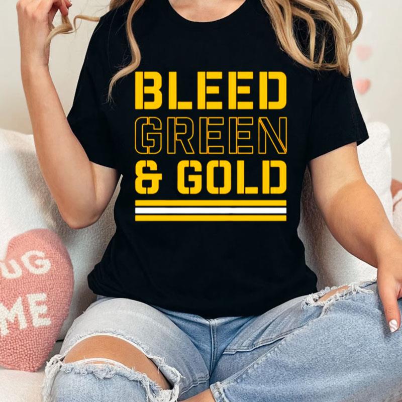 Bleed Green And Gold Green Bay Packers Unisex Shirts