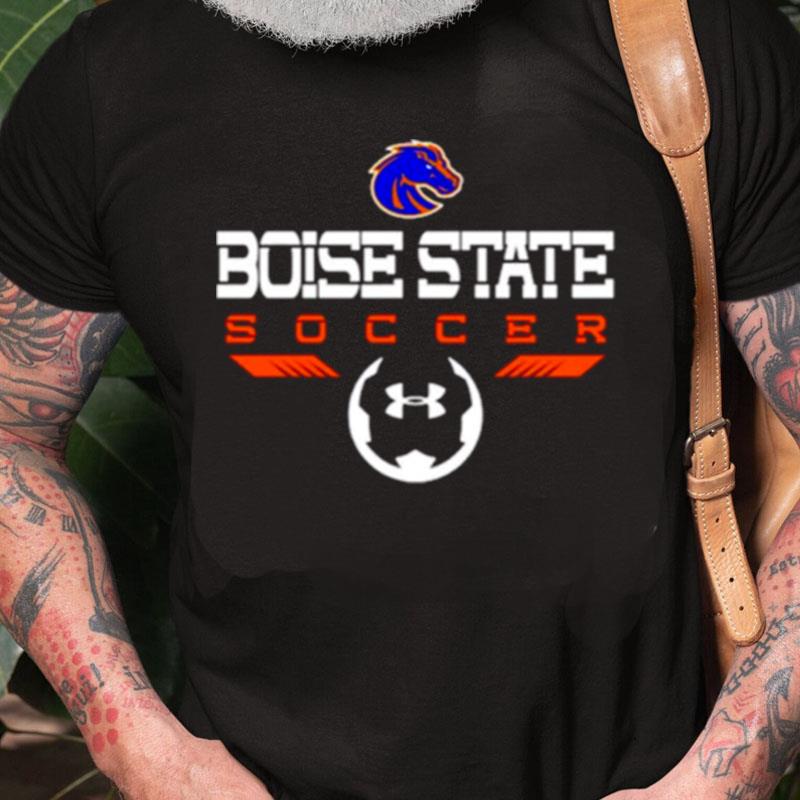 Boise State Broncos Under Armour Soccer Icon Tech Unisex Shirts