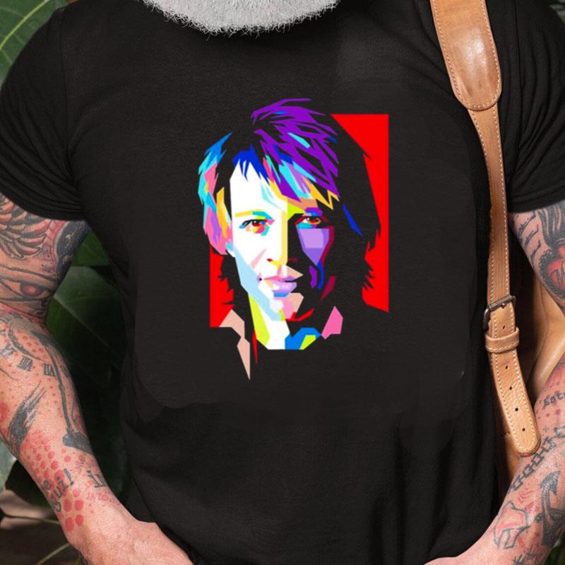 Bon Jovi Art Colorful Unisex Shirts