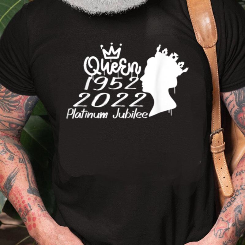 British Queen Monarchy Platinum Jubilee 70Th Anniversary Unisex Shirts