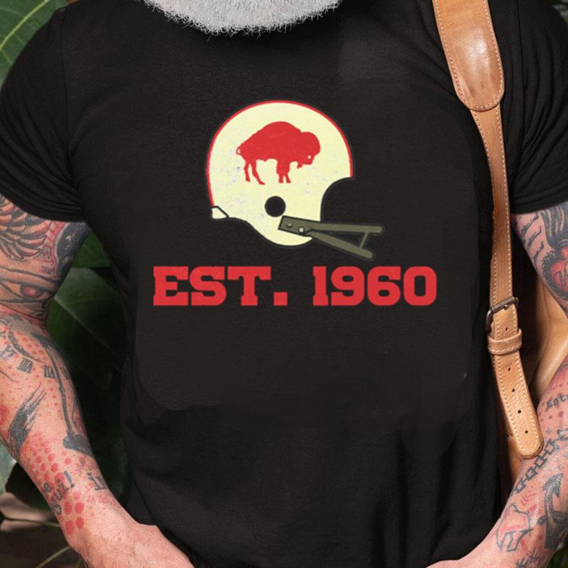 Buffalo Football Est. 1960 Classic Unisex Shirts