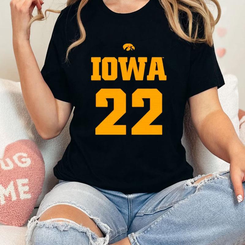 Caitlin Clark Iowa 22 Unisex Shirts