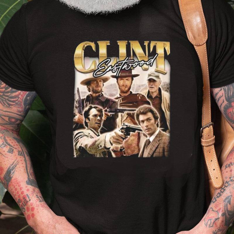 Clint Eastwood Vintage Unisex Shirts