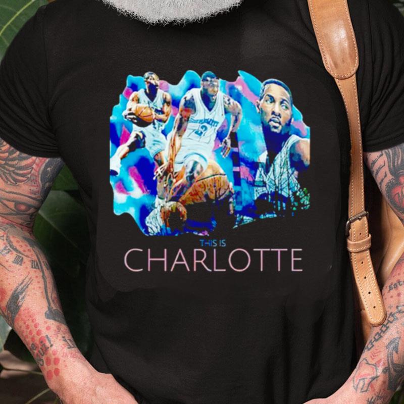 Clt Hornets Vintage Mural Unisex Shirts