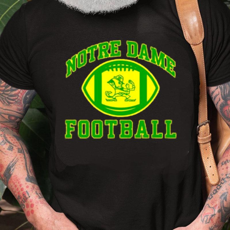 Coach Marcus Freeman Wearing Notre Dame Football Unisex Shirts