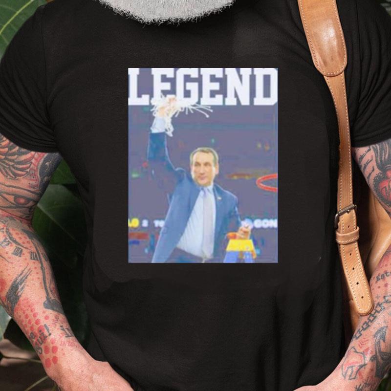 Coach Mike Krzyzewski Legend Unisex Shirts