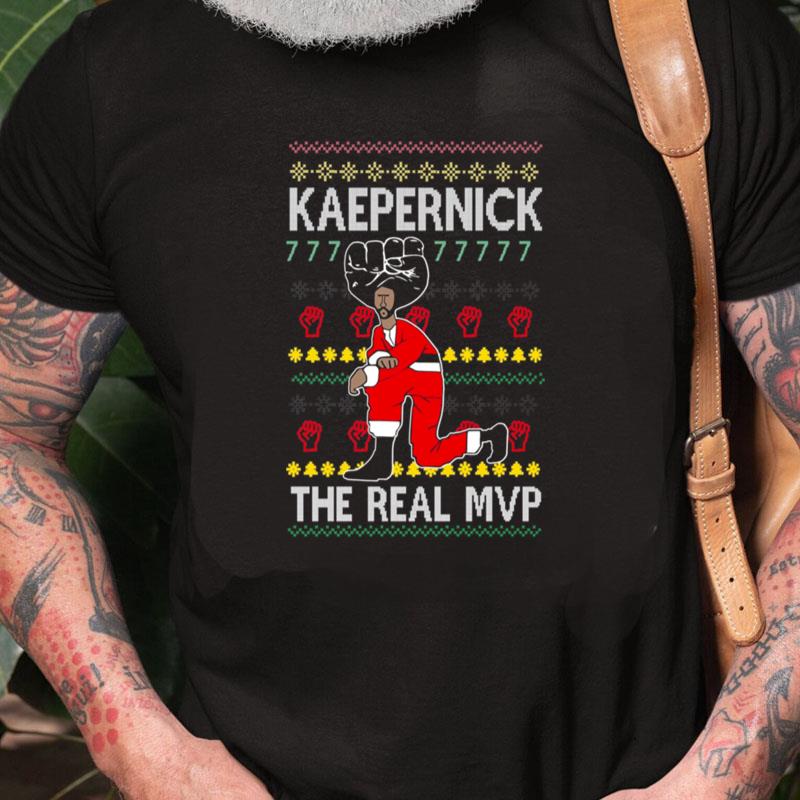 Colin Kaepernick 7 Fist The Real Mvp Unisex Shirts