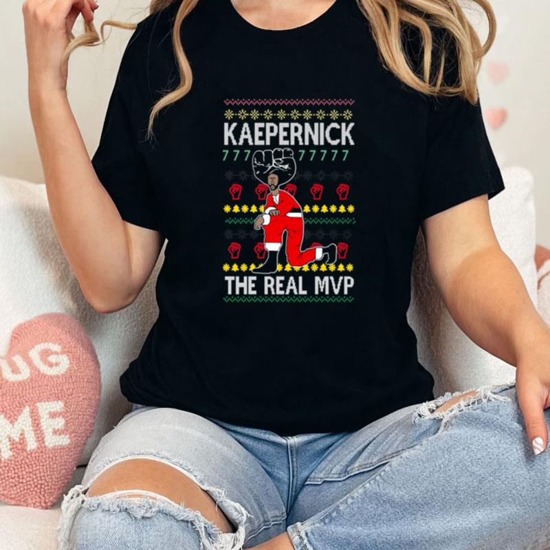 Colin Kaepernick 7 Fist The Real Mvp Unisex Shirts