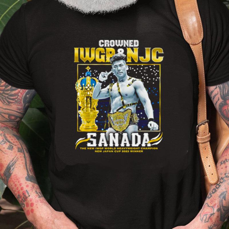 Crowned Iwgr Njc Sanada Champion Unisex Shirts