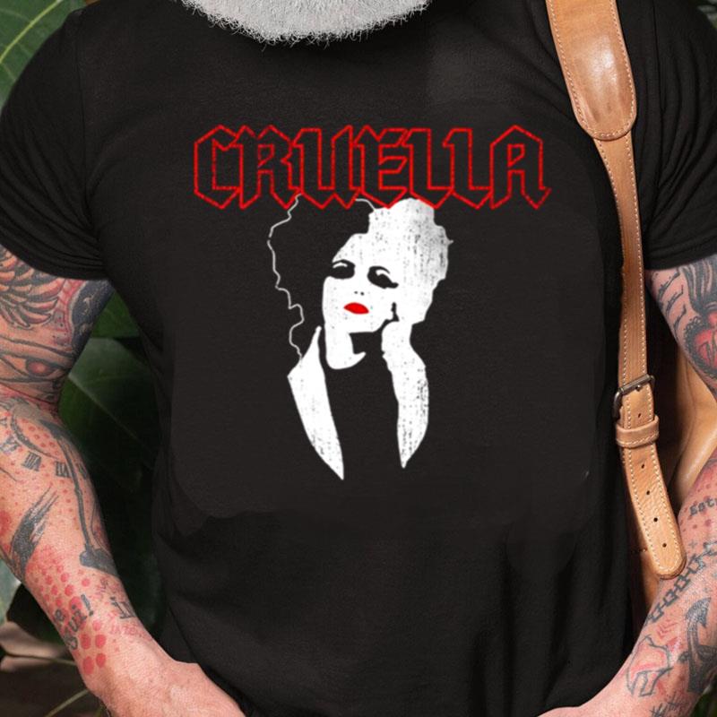 Cruella Rocker Portrait Unisex Shirts