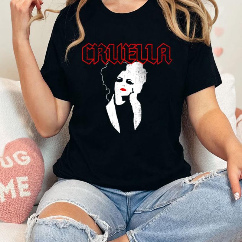 Cruella Rocker Portrait Unisex Shirts