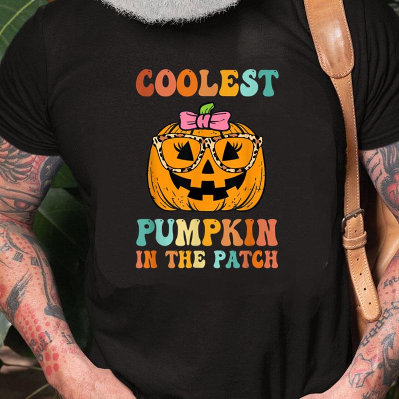 Cutest Sweetest Pumpkin In The Patch Halloween Toddler Girls Unisex Shirts