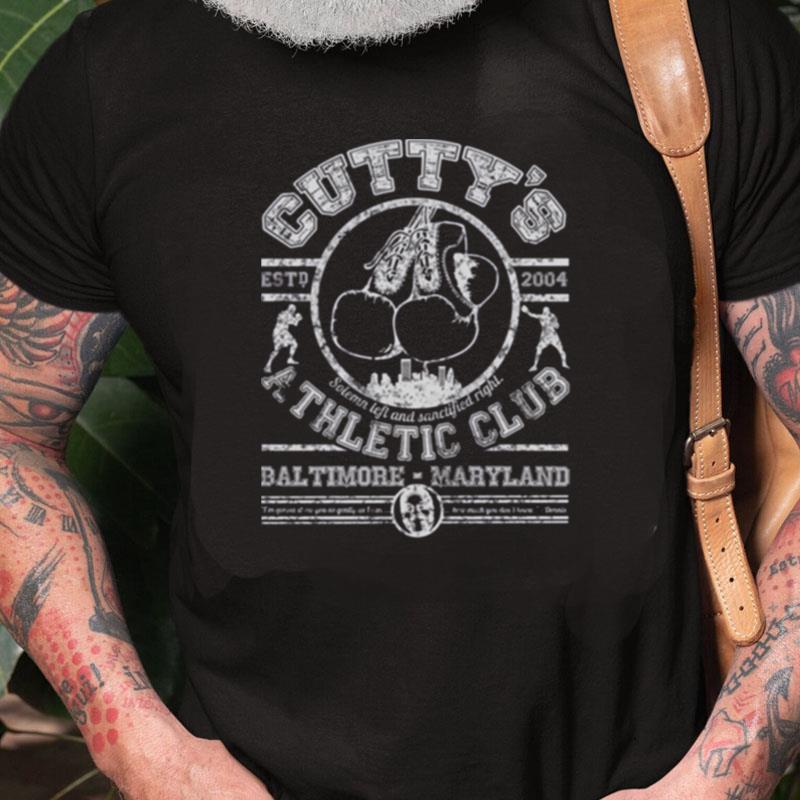 Cutty's Athletic Club The Wire Series Unisex Shirts