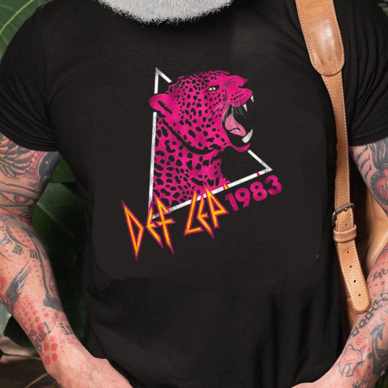 Def Leppard Vintage Us Tour 1983 Unisex Shirts