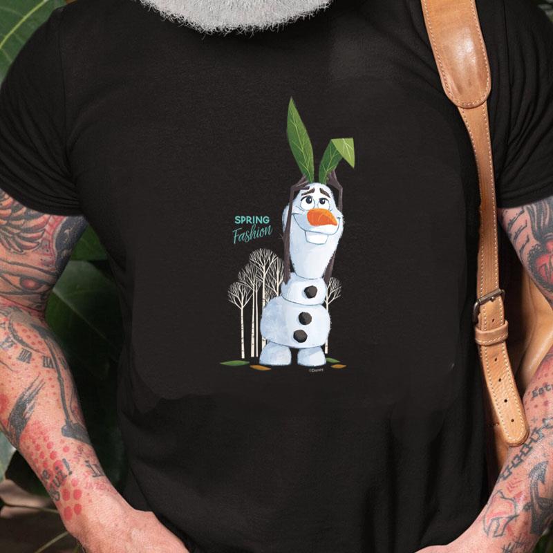 Disney Frozen Olaf Spring Fashion Unisex Shirts