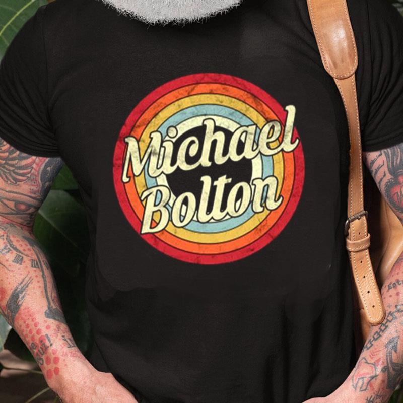 Distressed Design Michael Bolot Name Unisex Shirts