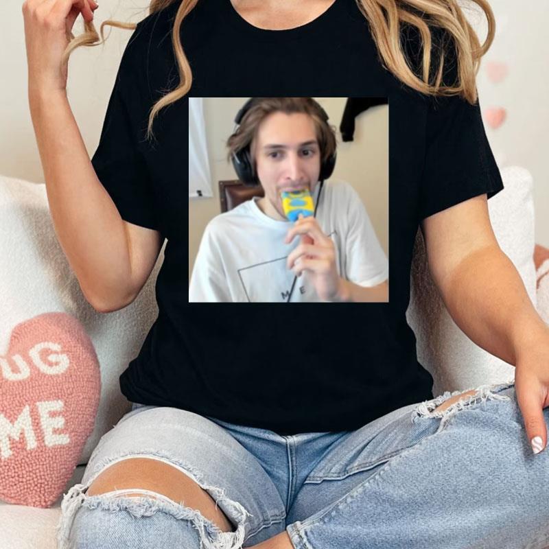 Eating Ice Cream Popsicle Xqc Unisex Shirts