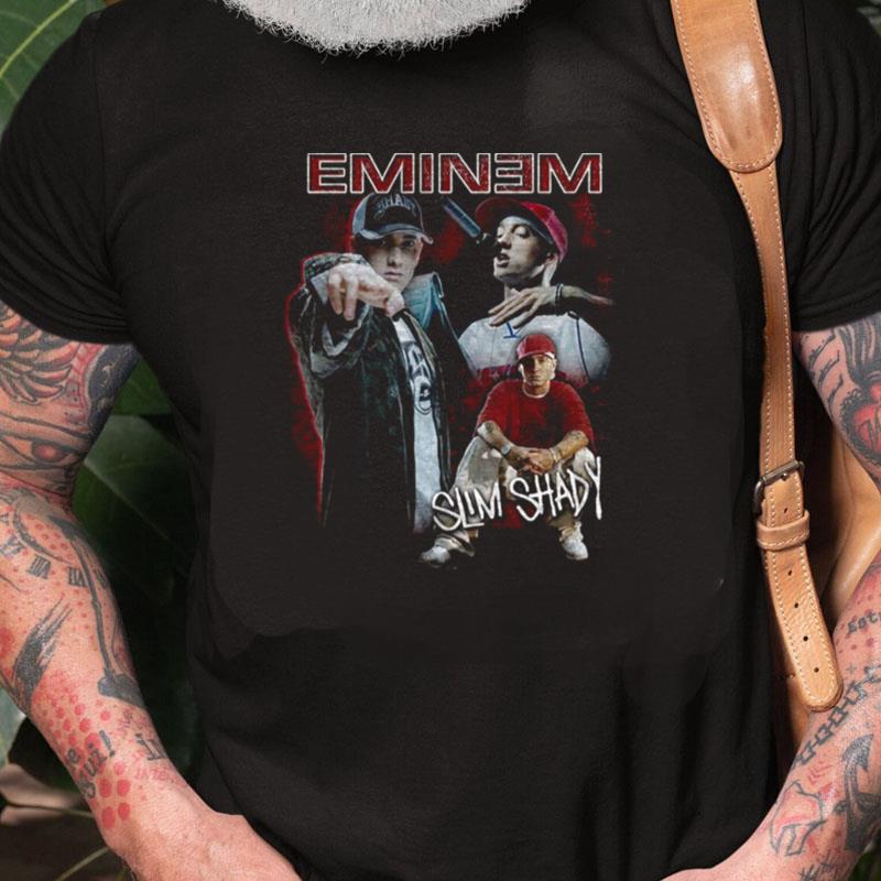 Eminem Slim Shady Collage Images 2 Iconic Unisex Shirts