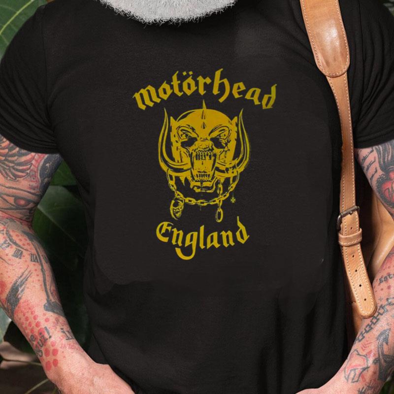 England Motorhead Unisex Shirts