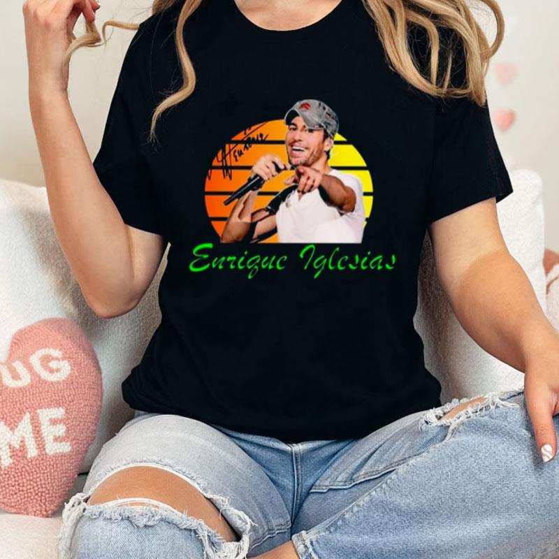 Enrique Iglesias Signature Vintage Unisex Shirts