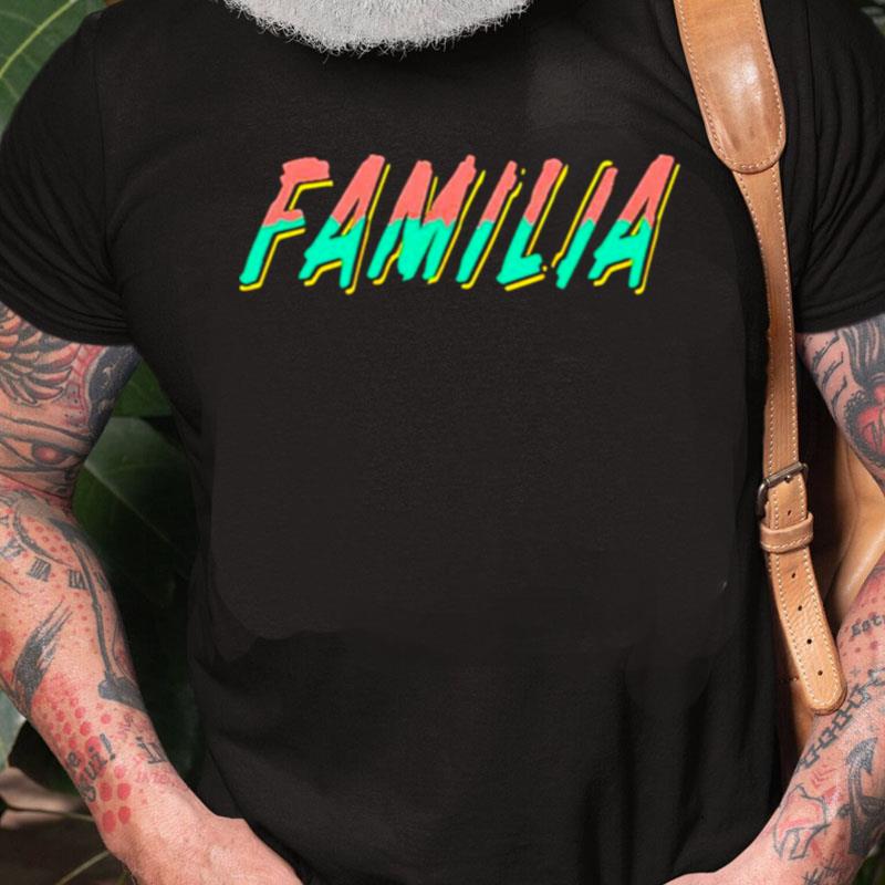 Familia San Diego Multi Color Unisex Shirts