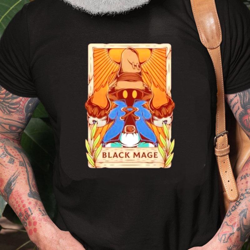 Final Fantasy Black Mage Tarot Card Unisex Shirts