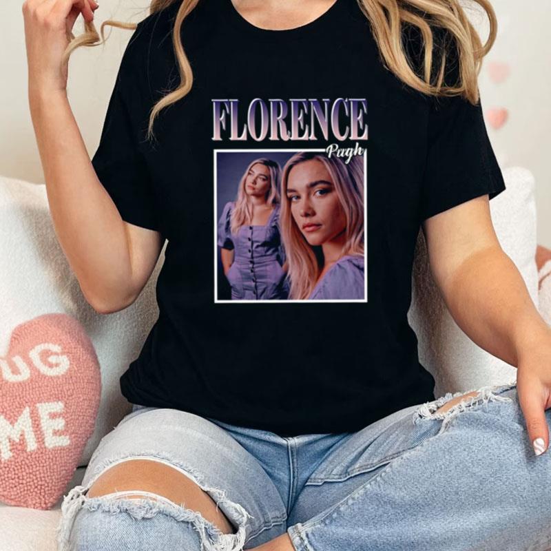 Florence Pugh Vintage Essential 90S Unisex Shirts