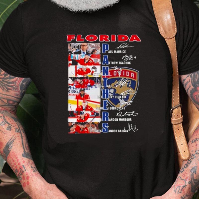 Florida Paul Maurice Matthew Tkachuk Signatures Unisex Shirts