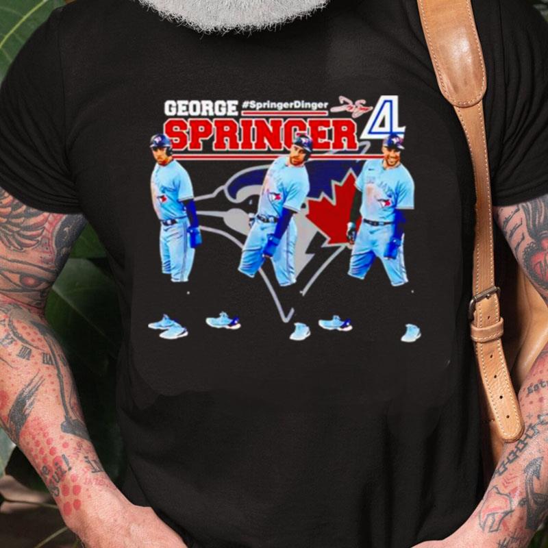 George Springer Toronto Blue Jays Springer Dinger Unisex Shirts