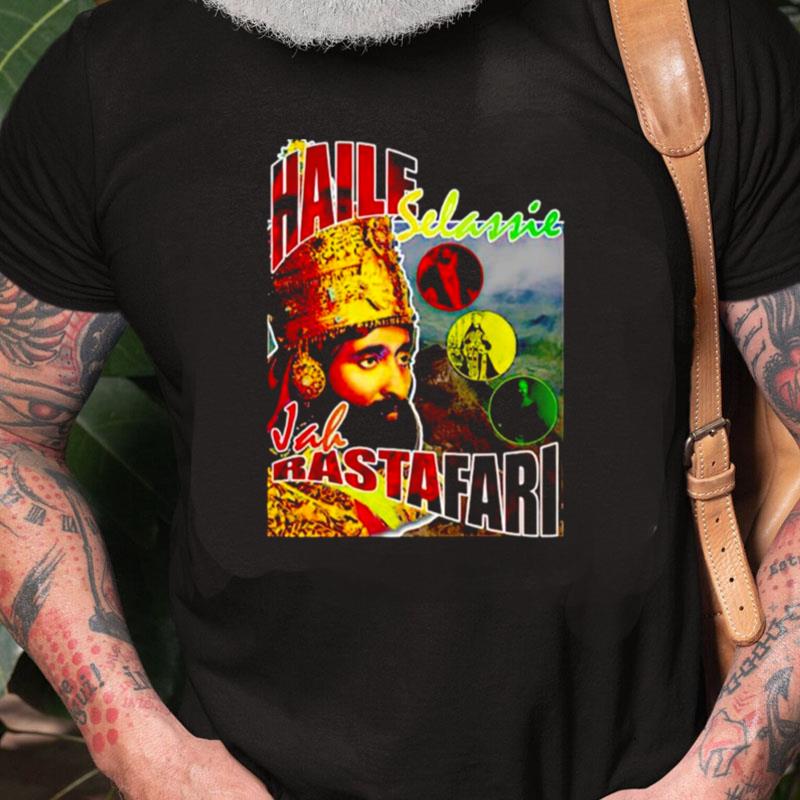 Haile Selassie Jah Rastafari Unisex Shirts