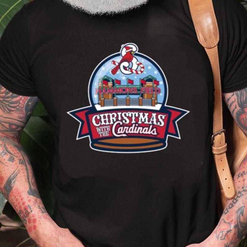 Hammons Field Christmas With The Cardinals Unisex Shirts