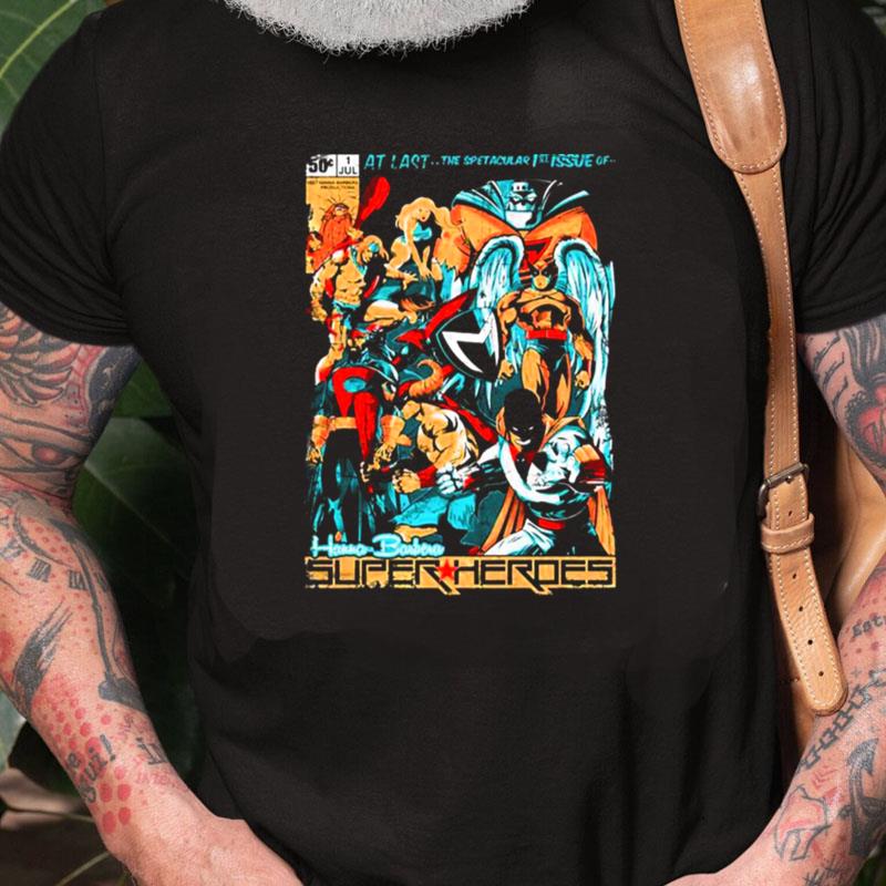 Hanna Barbera Super Heroes Old Unisex Shirts