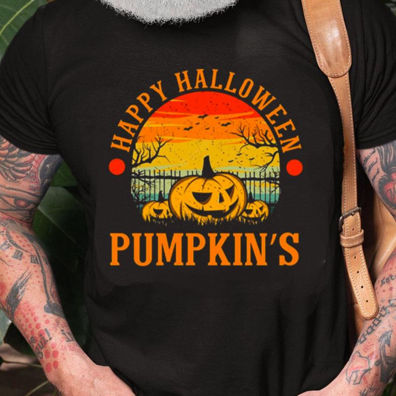 Happy Halloween Pumpkin's Merchandise Halloween Pumpkin Unisex Shirts