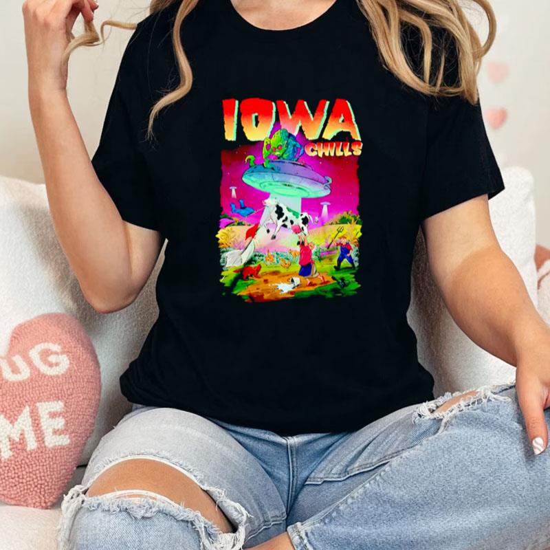 Iowa Chills Ufo Unisex Shirts