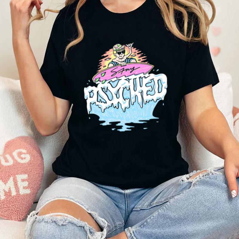 Jamie O'Brien Stay Psyched Surfer Pet Shop Boys Unisex Shirts