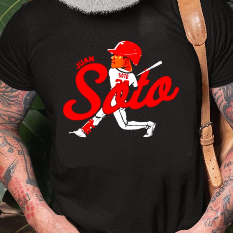 Juan Soto Baseball Cartoon Unisex Shirts