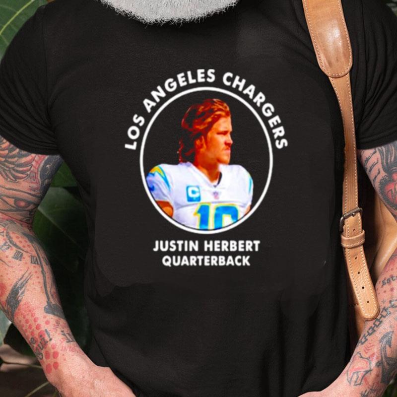 Justin Herbert Quarterback Los Angeles Chargers Unisex Shirts