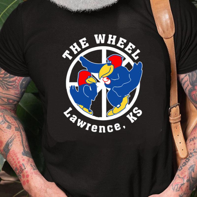 Kansas Jayhawks The Wheel Lawrence Ks Unisex Shirts