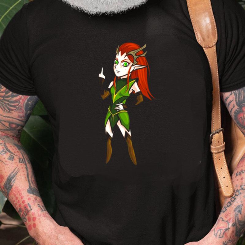 Keyleth Chibi The Legend Of Vox Machina Unisex Shirts