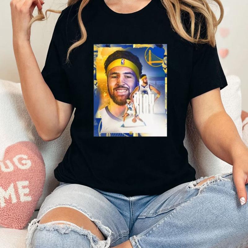 Klay Thompson Basketball Warriors Nba Steph Curry Golden State Art Unisex Shirts