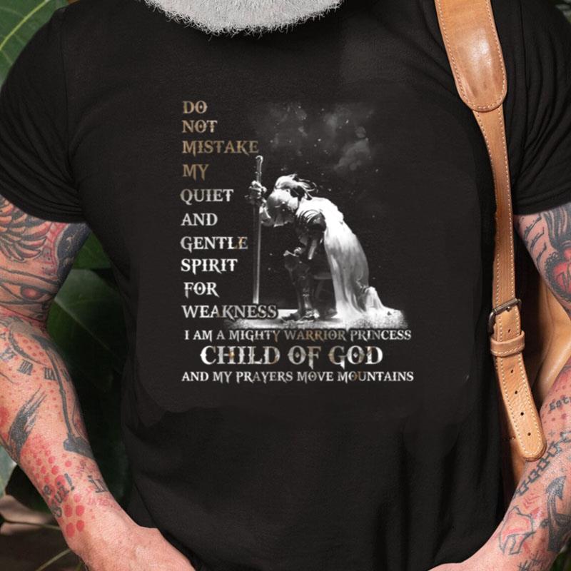 Knight Templar I Am A Child Of God A Warrior Of Chris Unisex Shirts