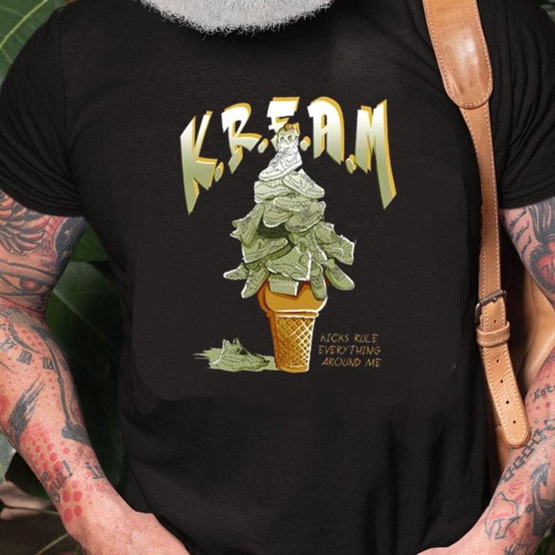 Kream Match Jordani 5 Retro Jade Horizon Unisex Shirts